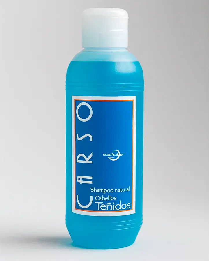 shampoo para cabellos teñidos carso, perfecto para recuperar el cabello después de tratamientos químicos