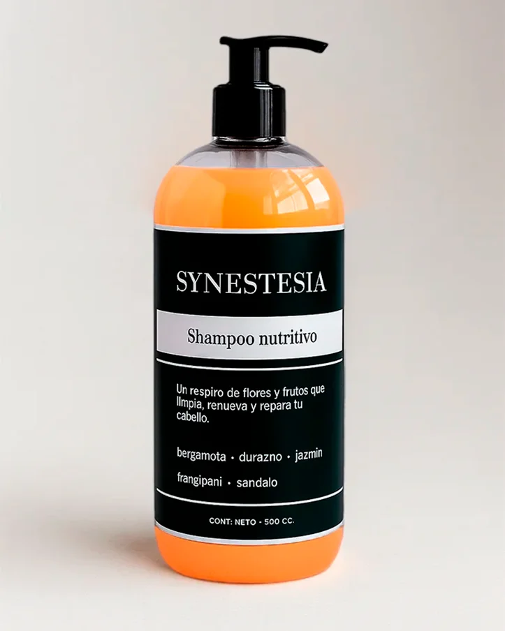 shampoo nutritivo carso para limpiar y nutrir el cabello con rico aroma