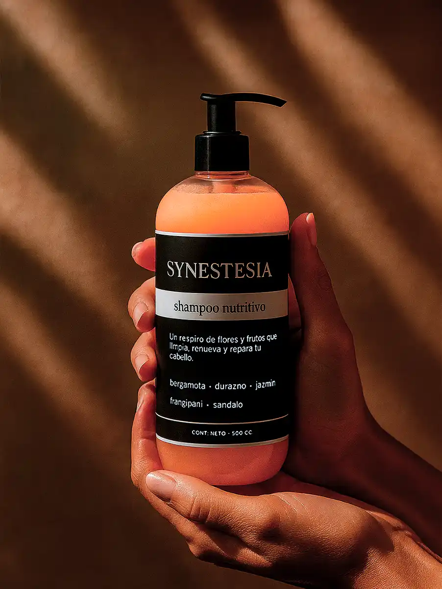 muestra el shampoo nutritivo carso para el home de la pagina
