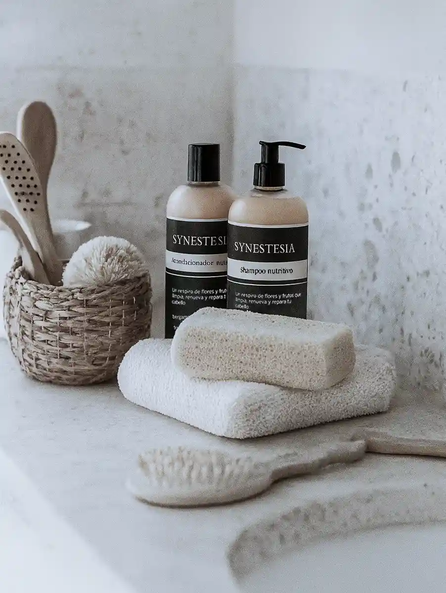 imagen aesthetic del shampoo y acondicionador nutritivo carso